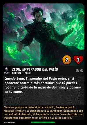 Zeon, Emperador del Vacío