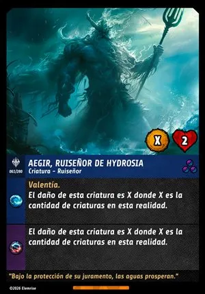 Aegir, Ruiseñor de Hydrosia