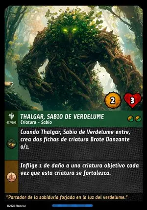 Thalgar, Sabio de Verdelume
