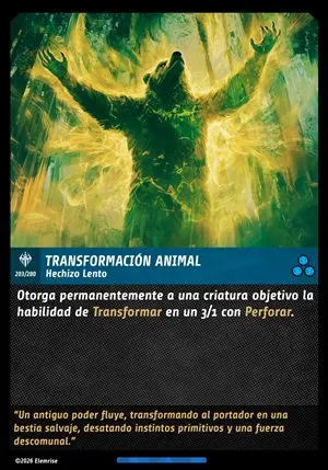 Transformación Animal