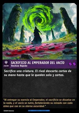 Sacrificio al Emperador del Vacío